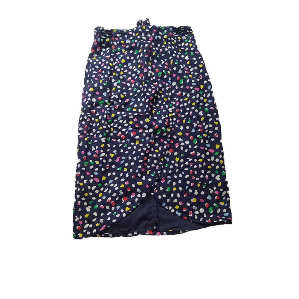 J.Crew Skirt Women Size‎ 4P Ratti Happy Cat Pencil Multicolor Tulip Barbiecore